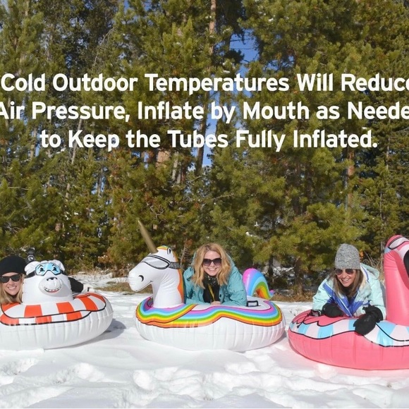 Unicorn snow tube - Picture 6 of 9